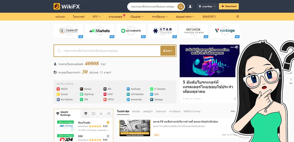 เว็บไซต์รีวิวสถาบันการเงินที่ไม่ควรพลาด 2024 - WikiFX