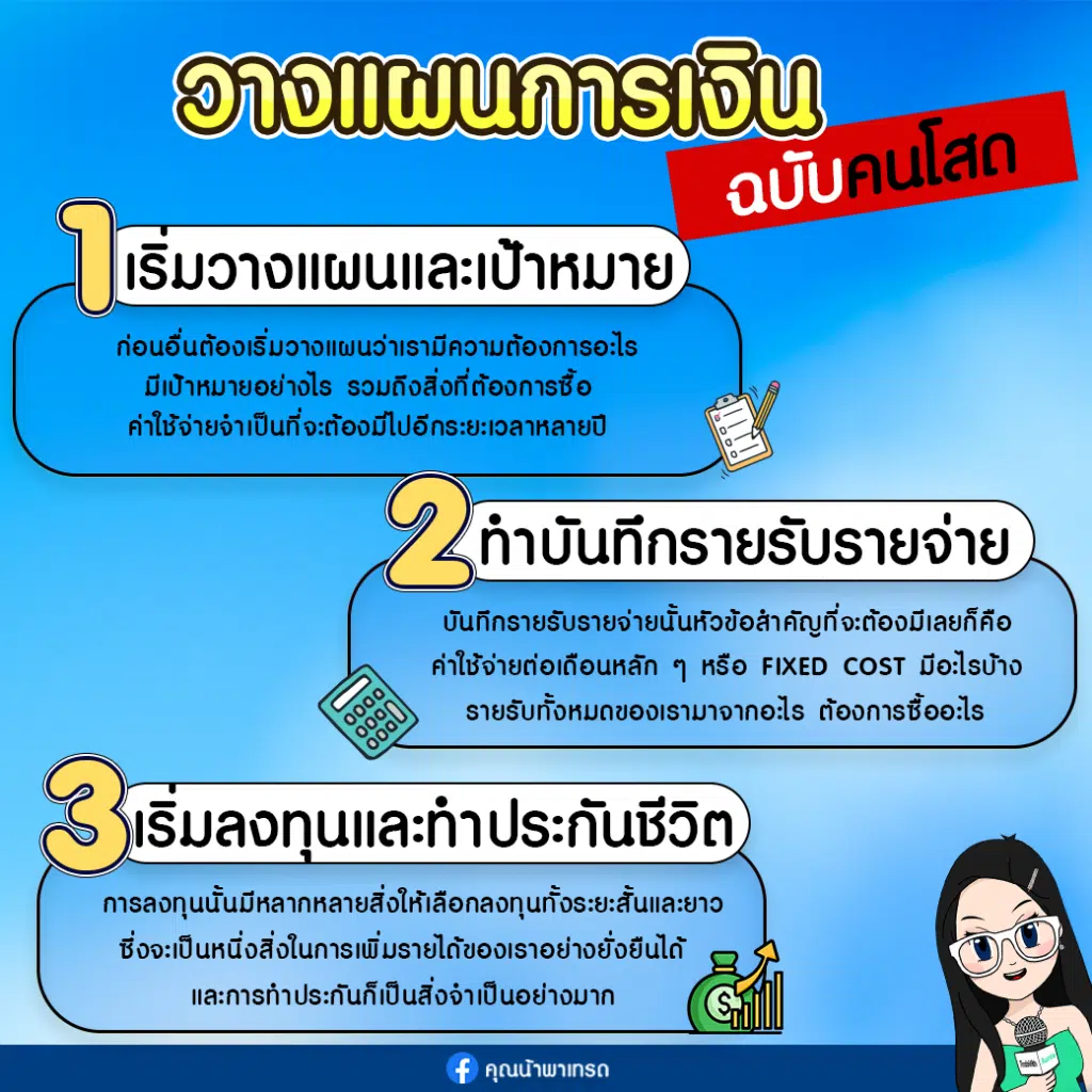 วางแผนการเงิน แบบฉบับคนโสด