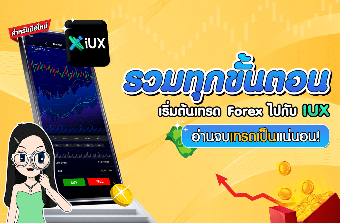 เริ่มต้นเทรด Forex ไปกับ IUX